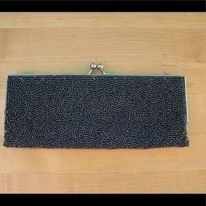 La Regale vintage hand made beaded clutch